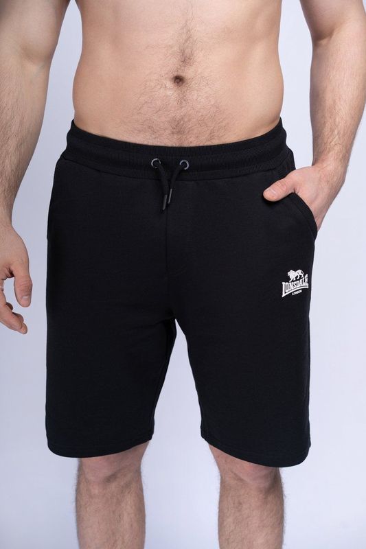 Lonsdale Shorts Dallow Shorts normale Passform Black/White