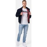 Lonsdale - Classic - Jas - Blauw - 65% Polyester, 35% Gekamd Katoen
