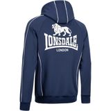 Lonsdale - Achavanich - Trainingsjacke - Dark Navy/White - Met Kapuze