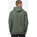 Lonsdale - Sherborne - Hoodie - Groen/Wit - Normale Passform