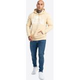 Lonsdale Hoodie Sherborne Kapuzensweatshirt normale Passform Beige/White
