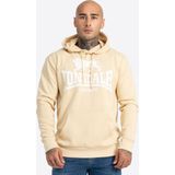 Lonsdale Hoodie Sherborne Kapuzensweatshirt normale Passform Beige/White