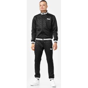 Lonsdale Ashwell - Trainingspak - Zwart - Polyester - All-over Print