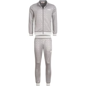 Lonsdale - Ashwell - Trainingsanzug - Grey/White - Smalle Pasvorm