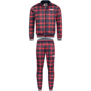 Lonsdale Wickstone - Trainingspak - Zwart - 95% Polyester, 5% Elastaan