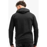 Lonsdale - Fremington - Hoodie - Sportief - Zwart - Slim Fit - Katoen en Polyester