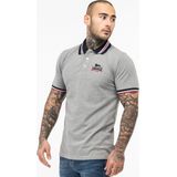 Lonsdale Occumster Polo Met Korte Mouwen Grijs Man