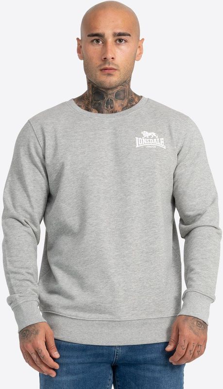 Lonsdale - Longridge - Sweatshirt - Nauwsluitende Pasvorm - 80% Gekamd Katoen - 20% Polyester