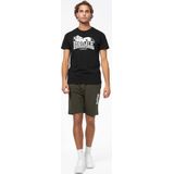 Lonsdale - Fringford - Korte Broeken - Olijf/Wit