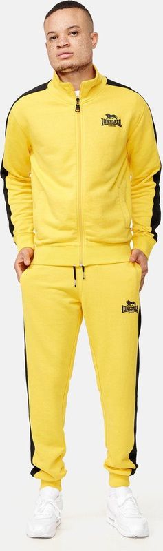 Lonsdale - Beickerton - Trainingsanzug - Geel/Zwart - Smalle Pasvorm
