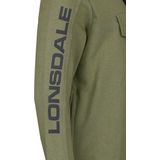 Lonsdale - Hoodie Rushen - Kapuzensweatshirt - Olive/Black - Normale Passform