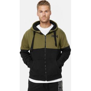 Lonsdale - Regular-Fit Herenjack - Kleurblokkering - Fleece - Capuchon