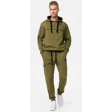 Lonsdale - Tweedmouth - Joggingbroek - Olijfgroen/Zwart