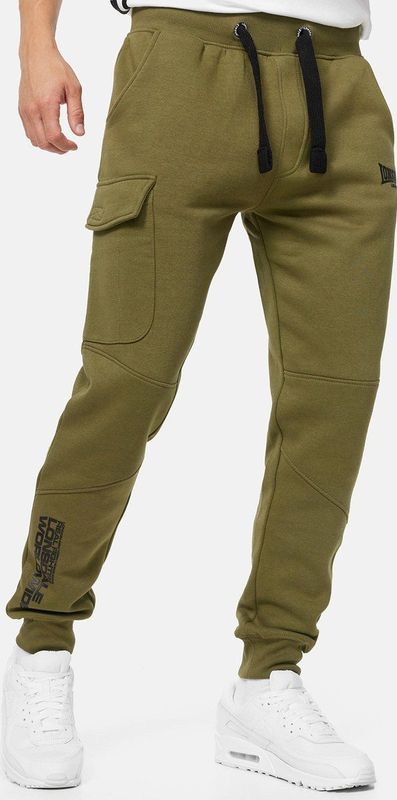 Lonsdale - Tweedmouth - Joggingbroek - Olijfgroen/Zwart