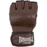 Lonsdale MMA Handschoenen voor volwassenen, uniseks, vintage, bruin, S/M