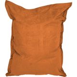 Lumaland - Luxe XXL zitzak - Beanbag van microvelours - Indoor - 380 Liter - 140 x 180 cm - Orange