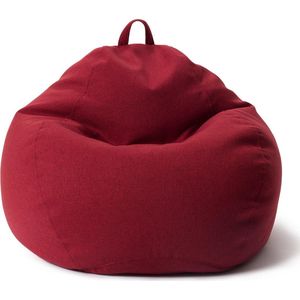 Lumaland Comfort Line Indoor Zitzak L - 80x90x50cm / 185l - Rood