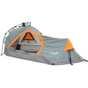 Where Tomorrow Solo Tent Pop Up 225X100X57 Cm - Grijs - 1 Persoons