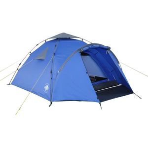 Where Tomorrow Pop Up Familietent Kattenbak Tent 3 Persoons Tent Camping Festival blauw 220 x 220 x 130 cm