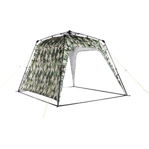 Lumaland - Paviljoen tent - 250 x 250 cm - camouflage groen