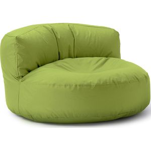 LUMALAND Beanbag Lounge: Zitzak (320 L) voor uw goedgevulde sit-in | Ontdek modern, knuffelbaar design & relax in stijl in- & outdoor I Met aanpasbare EPS vulling | 90 x 50 cm | [Groen]