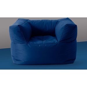 Lumaland Modular Zitzak fauteuil modulaire zitmeubelen donkerblauw | 96*72*70 | 400l