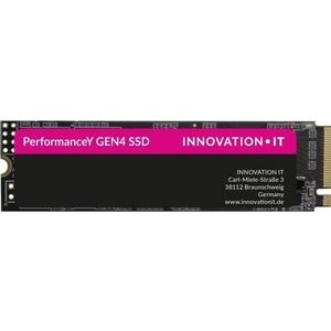 INNOVATION - Performance Gen 4 - SSD - 512GB - M.2 - Zwart
