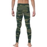 Heren thermo onderbroek - Lang - Camouflage Groen - Maat S/M