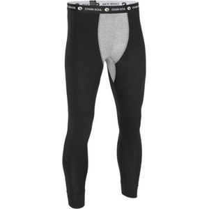 Lange onderbroek - Katoen - Zwart - Maat M