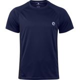 STARK SOUL Sportshirt fitness T-shirt Reflect, korte mouwen, functioneel shirt, ademend, sneldrogend trainingsshirt, Donkerblauw, L