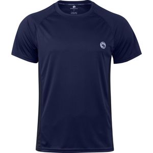 STARK SOUL Sportshirt fitness T-shirt Reflect, korte mouwen, functioneel shirt, ademend, sneldrogend trainingsshirt, Donkerblauw, L