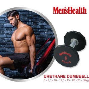 Men's Health Urethane Dumbbell 15 kg - Gewichten - Krachttraining