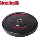 Men's Health Bumper Plates 25 kg - Crossfit - Oefeningen - Fitness gemakkelijk thuis - Fitnessaccessoire