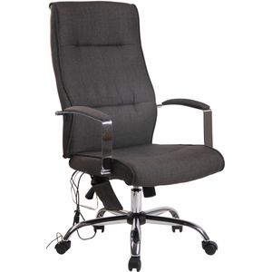 CLP Portland bureaustoel met massagefunctie donkergrijs - 307809