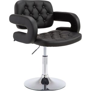 CLP Dublin Lounger - Kunstleer zwart