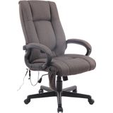 CLP XL Sparta XM Bureaustoel - Voor volwassenen - Met armleuningen - Ergonomische - Stof - donkergrijs
