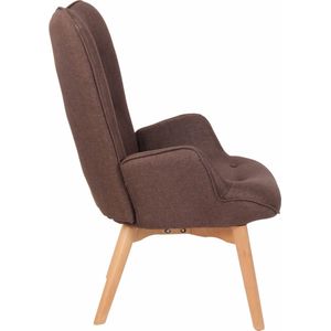 Clp Durham Lounger - Stof - Bruin