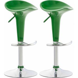 CLP Set van 2 barkrukken Saddle groen - 311280