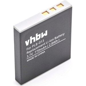 vhbw 1 x accu compatibel met Sanyo VPC-CA6, VPC-C6, VPC-C1, VPC-C4, VPC-C5, VPC-C40 draadloze headset hoofdtelefoon (770 mAh, 3,7 V, Li-Ion)