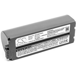 vhbw Accu compatibel met Canon Selphy CP-1200, CP-100, CP-1000 printer kopieerapparaat scanner labelprinter (2000 mAh, 22,2 V, Li-Ion)