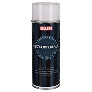 Premium radiatorlak Spray | 400 ml | verbeterde bescherming tegen vergeling | beste resultaten voor exclusieve oppervlakken| Kleurechtheid, RAL 9001 crèmewit