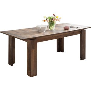 Trendteam Smart Living eettafel 160 x 77 x 90 cm Old Wood