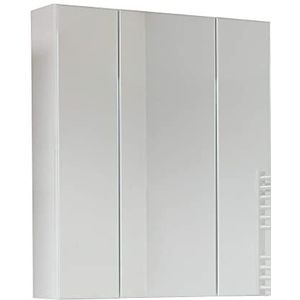 trendteam smart living - Spiegelkast spiegel - badkamer - Monte - montagemaat (BxHxD) 60 x 74 x 18 cm - Kleur wit - 195640501