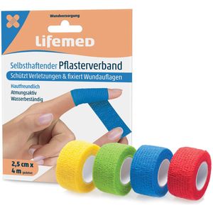 Lifemed Medische tape Kleurenassortiment 99017