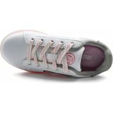 Breezy Rollers Kinder Sneakers met Wieltjes - Wit Roze LED - Schoenen met wieltjes - Rolschoenen - Maat: 29
