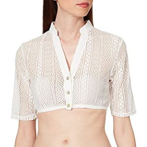 Stockerpoint Klederdrachtblouse voor dames, ivoor (crème crème), 42