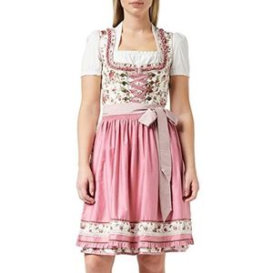 Stockerpoint Dames dirndl Alina jurk voor speciale gelegenheden, roze, 30 NL
