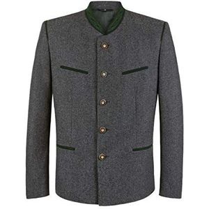 Stockerpoint Stachus Klederdrachtjanker voor heren, leisteen dennenhout, 58