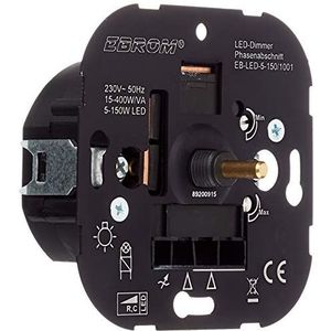 Ledvion - LED Dimmer 3-250W Incl Witte Afdekplaat - Universeel