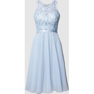 Cocktailjurk met strass-steentjes